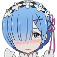 RemBlush Discord emoji