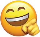 PointingLaugh Discord Emoji