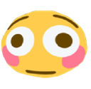 flushed Discord emoji