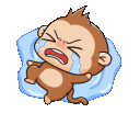 WL_MonkeyCry Discord emoji
