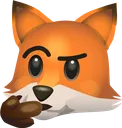 Fox Think foxthink Discord Emoji