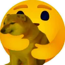 Doge Hug Discord Emoji