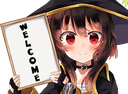 MeguWelcomeW Discord emoji