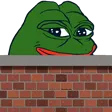 WallPeekPepe_LafProjectV2 Discord Emoji