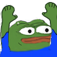 PeepoHandsUp Discord emoji