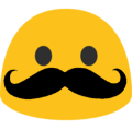 blob_moustache Discord emoji