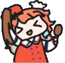 kiaraChickenCheer