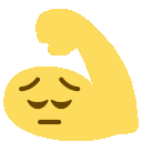 pensiveFlexL Discord emoji