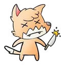 HCknifefoxie Discord Emoji