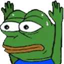 Pepesurrender pepeSurrender Discord Emoji
