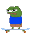pepeSkateboard Discord Emoji