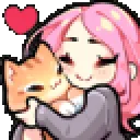 Cat Hug cat_hug Discord Emoji