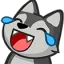 Laughing Wolf Discord Emoji