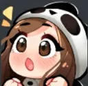Panda Shocked Discord Emoji