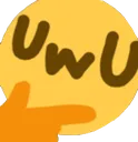 Uwu Think Discord Emoji