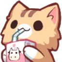 Cat Sip cat_sip Discord Emoji