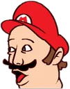 pogface_mario Discord Emoji