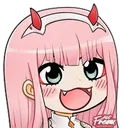 Zerotwo_happy Discord Emoji