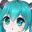 Miku Stare MikuStare Discord Emoji