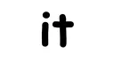 it