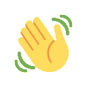 waving