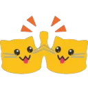 blobcathighfive Discord Emoji
