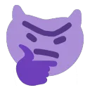 ThinkingDevil Discord Emoji
