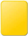 A solid yellow rectangle with rounded corners.