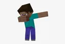 MinecraftSteveDabbing Discord Emoji