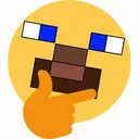 ThinkingSteveEmoji Discord Emoji