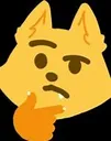 furrybethinking Discord Emoji