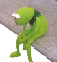 KermitSadSit Discord emoji