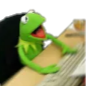 KermitShookWow Discord emoji