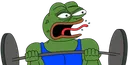 pepe_scream_workout Discord Emoji