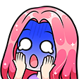 anime_scared Discord emoji