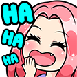 anime_laugh Discord emoji