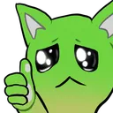 sadthumbsupcat