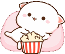 chibicateatingpopcorn Discord Emoji