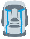 MoyaiCry Discord emoji