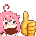 PinkmonThumbsUp