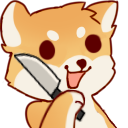 ShibeStab Discord sticker from ⸂𝕷⸃ LUST