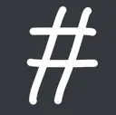 hashtag