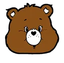 Black_Orange_Carebear Discord Emoji