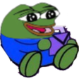 peepoHappyJuice Discord emoji