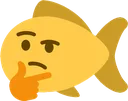 fish_thinking Discord Emoji