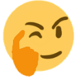 thinks Discord emoji