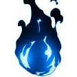 awake_DarkBlue_Flame Discord Emoji