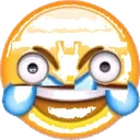 Distorted Laughter Discord Emoji