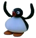 pingu_hype Discord emoji
