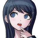 sayaka_maizono_thinking Discord emoji